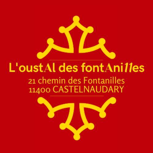 L'Oustal Des Fontanilles Bed & Breakfast กัสเตลโนดารี ภายนอก รูปภาพ